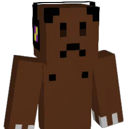 Beark Minecraft avatar bust