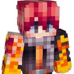 BeastNatsu Minecraft avatar bust