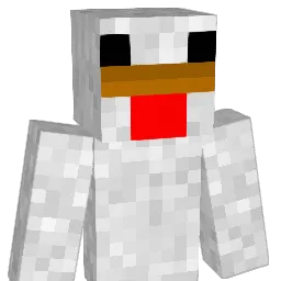 Beastbird Minecraft avatar bust