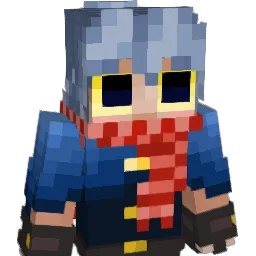 Minecraft-Avatar von Bebbl: Büste