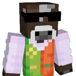 BeefSoupTheCow Minecraft avatar bust