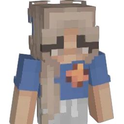 Beefrbella Minecraft avatar bust