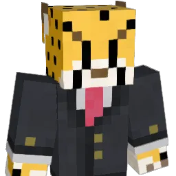 Beenybayby Minecraft avatar bust