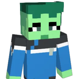 BeevilBoneweevil Minecraft avatar bust