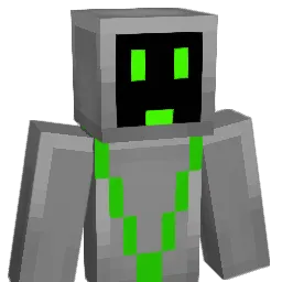 Bekinirobot Minecraft avatar bust