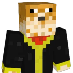 Bekquerel Minecraft avatar bust