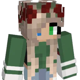 Bella1110 Minecraft avatar bust
