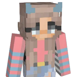 Bella123K Minecraft avatar bust