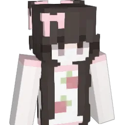 BellaBunnyXx Minecraft avatar bust