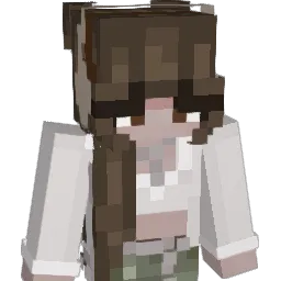 BellaC2017 Minecraft avatar bust