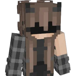 BellaOMG Minecraft avatar bust