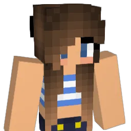BellaSparklezz Minecraft avatar bust