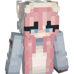 BellaSwam Minecraft avatar bust