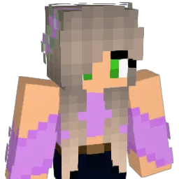 BelleElla Minecraft avatar bust