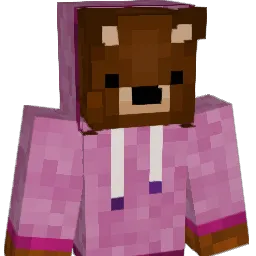 BendiBear Minecraft avatar bust