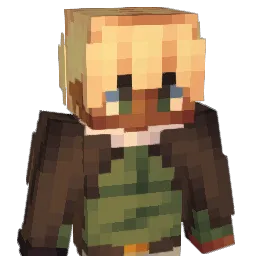 BennyBino Minecraft avatar bust