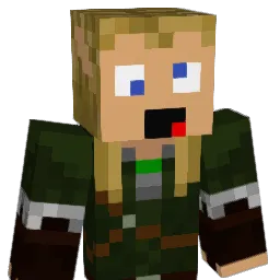 BennyFood Minecraft avatar bust