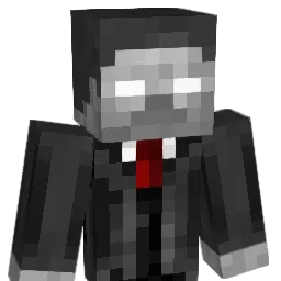 Benzydamine Minecraft avatar bust
