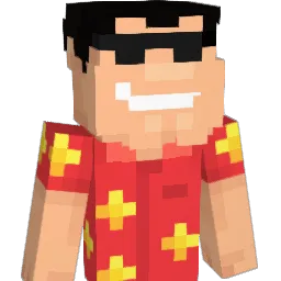 BerlinerPils Minecraft avatar bust