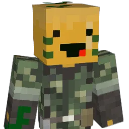 Bernum Minecraft avatar bust