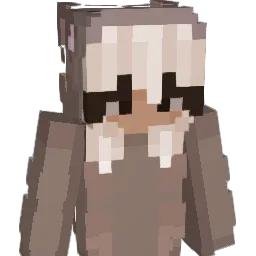 BerriCherri Minecraft avatar bust