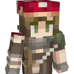 BerryCocoa Minecraft avatar bust