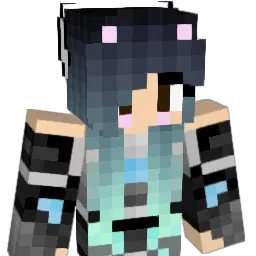 Berryfied Minecraft avatar bust