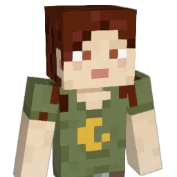 Berryzombie Minecraft avatar bust