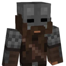 BerserkerKing Minecraft avatar bust