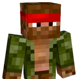 Bertzie Minecraft avatar bust