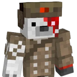 BeserkBerk Minecraft avatar bust