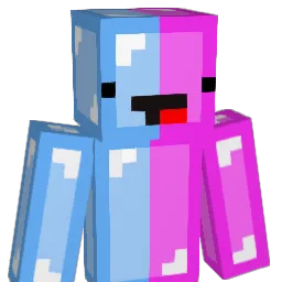 Betched Minecraft avatar bust