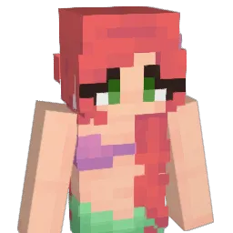 BethieBunnie Minecraft avatar bust