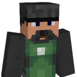 Biagi Minecraft avatar bust