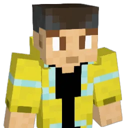 BicTuna Minecraft avatar bust
