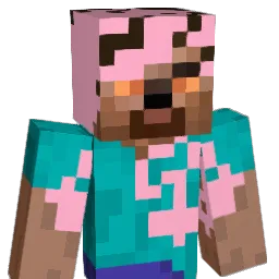 Bierznik Minecraft avatar bust