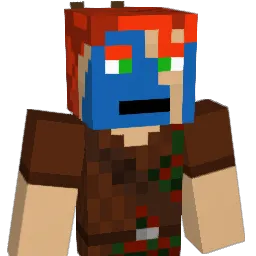 BigAngryRed Minecraft avatar bust