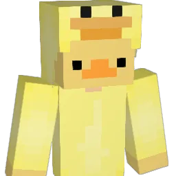 BigBlaccDuck Minecraft avatar bust