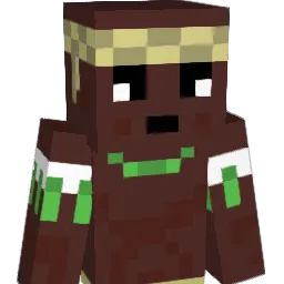 BigBlackAfrica Minecraft avatar bust