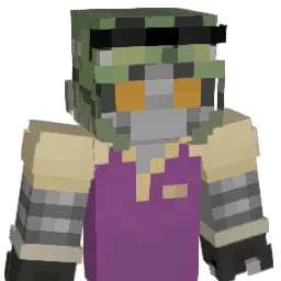 BigFictium Minecraft avatar bust