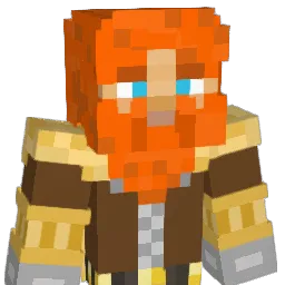 BigReddBeard Minecraft avatar bust