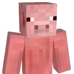 Bigfatpigs Minecraft avatar bust