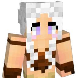 Bigginia Minecraft avatar bust