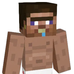 Bigmanslam Minecraft avatar bust