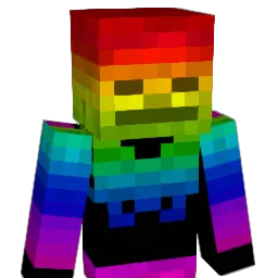 Bikerix Minecraft avatar bust