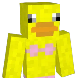 BikiniDuck Minecraft avatar bust