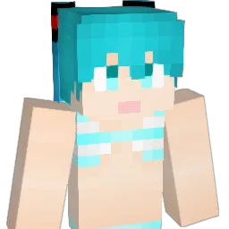 Bilibilii Minecraft avatar bust