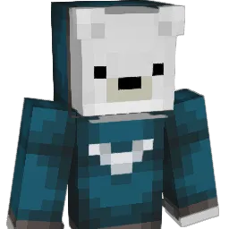 Billions Minecraft avatar bust