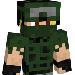 Binfabian Minecraft avatar bust