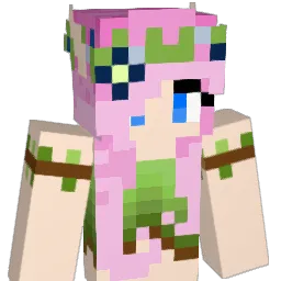BingDu Minecraft avatar bust